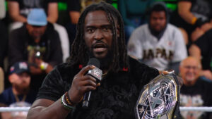 Oba Femi envia mensagem ameaçadora para Cody Rhodes no NXT