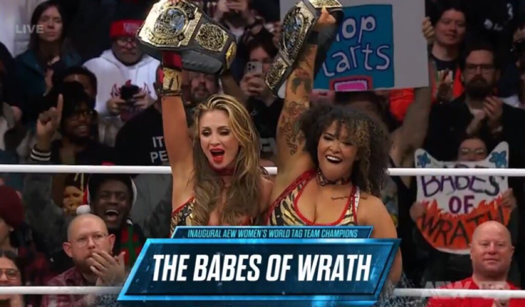 Babes of Wrath conquistam o AEW Women’s World Tag Team Championship