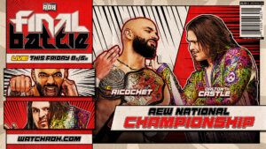 Definido o oponente de Ricochet no ROH Final Battle