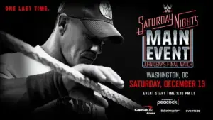 WWE anuncia nova mudança de última hora para o Saturday Night’s Main Event