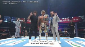Várias estrelas da AEW homenageiam Hiroshi Tanahashi no Wrestle Kingdom 20