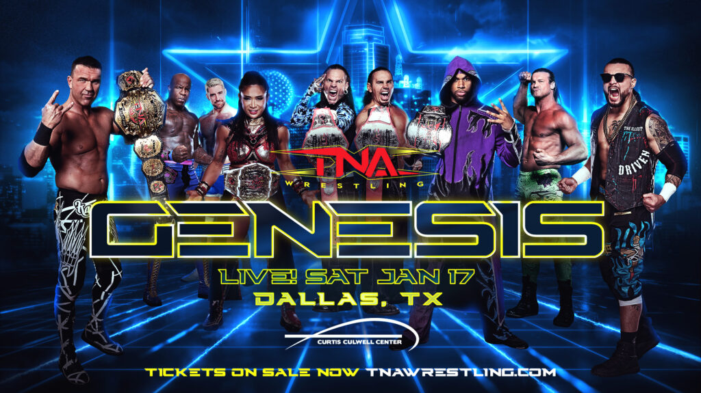 TNA Genesis 2026 – Card oficial e todas as informações!