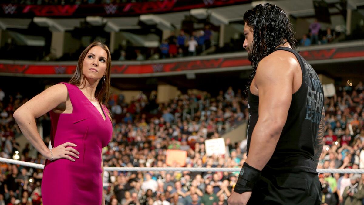 Roman Reigns Says Fear of Stephanie McMahon Made Him Go All Out in the Ring