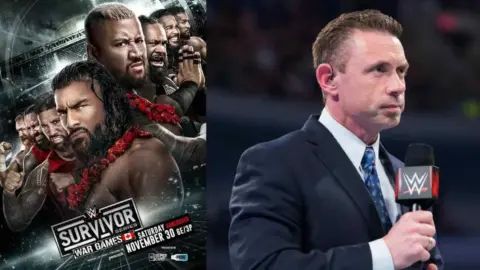 Legendary former WWE Champion possibly injured at Survivor Series; Michael Cole concerned after he was “busted open”