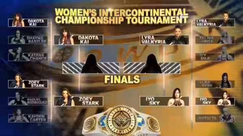 Finals set for the WWE Women’s Intercontinental Championship tournament