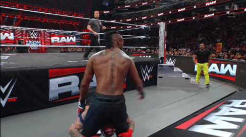 WATCH: WWE Legend Worries Fans on RAW After Botched Move