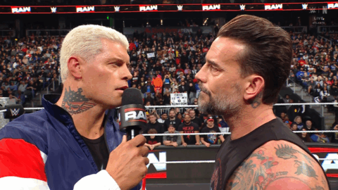Cody Rhodes and CM Punk Engage in Tense Confrontation on WWE RAW