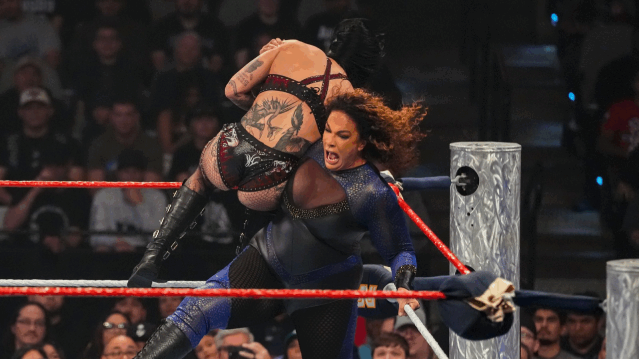 Nia Jax Reacts After Fans Highlight NSFW Moment During Match With Rhea Ripley at SNME