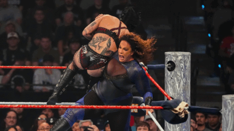 Nia Jax Reacts After Fans Highlight NSFW Moment During Match With Rhea Ripley at SNME