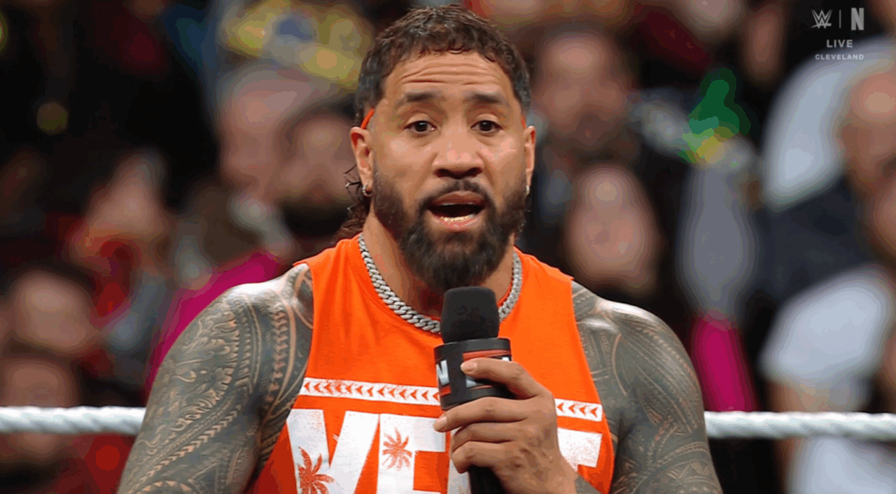 Jey Uso Delivers Emotional Speech to Open WWE RAW