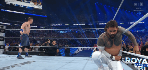 The Bloodline Member Wins Men’s Royal Rumble Match, Eliminates John Cena in Shocking Finish