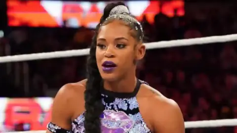 Bianca Belair Breaks Character During Royal Rumble Match