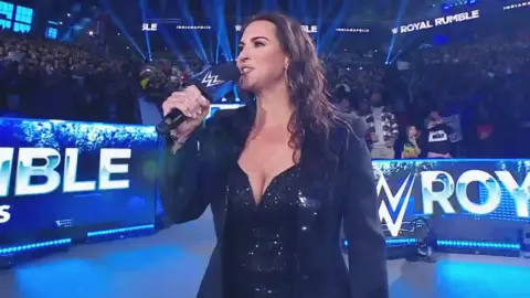 Stephanie McMahon Makes Appearance at WWE Royal Rumble 2025
