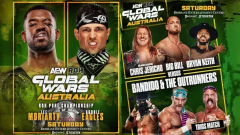 Major Name Makes AEW Debut at Global Wars Tapings