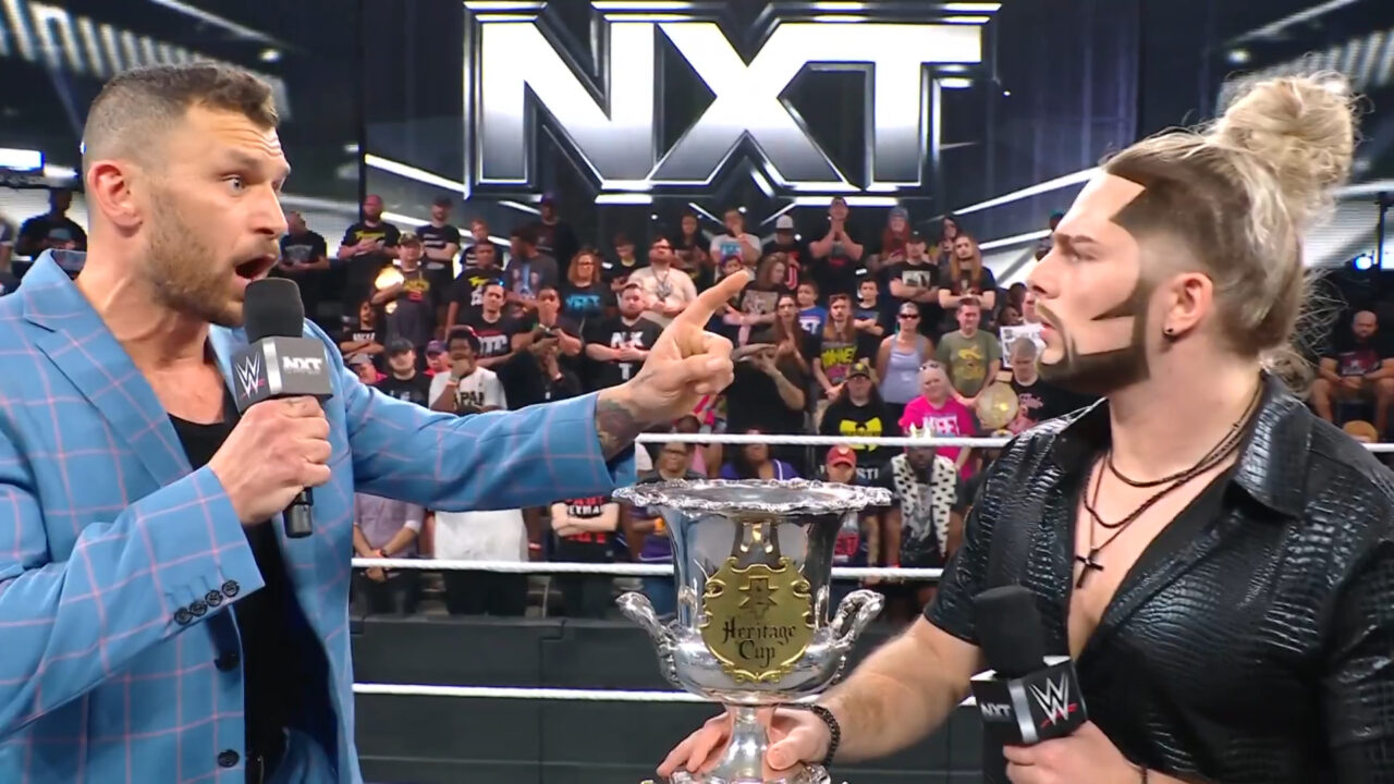 Fandango Returns to WWE and Challenges Lexis King