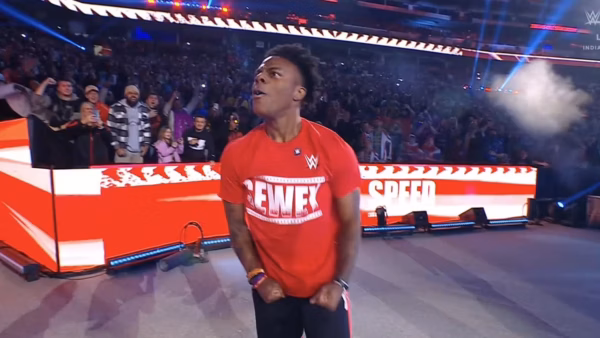 IShowSpeed Shows Injuries After Massive Spear from Bron Breakker at Royal Rumble