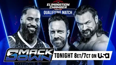 WWE SmackDown 02/07 Results – Elimination Chamber Qualifying Matches, Jey Uso, Charlotte Flair, and More