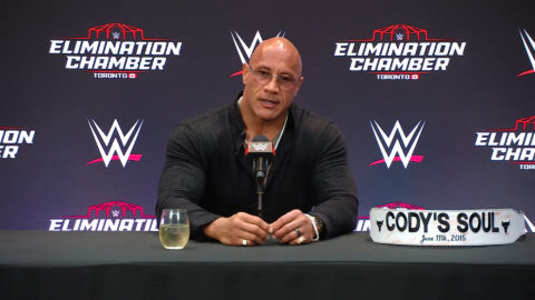 WWE Criticized for The Rock’s Post-Elimination Chamber Interview That ‘Destroyed’ Major Storylines
