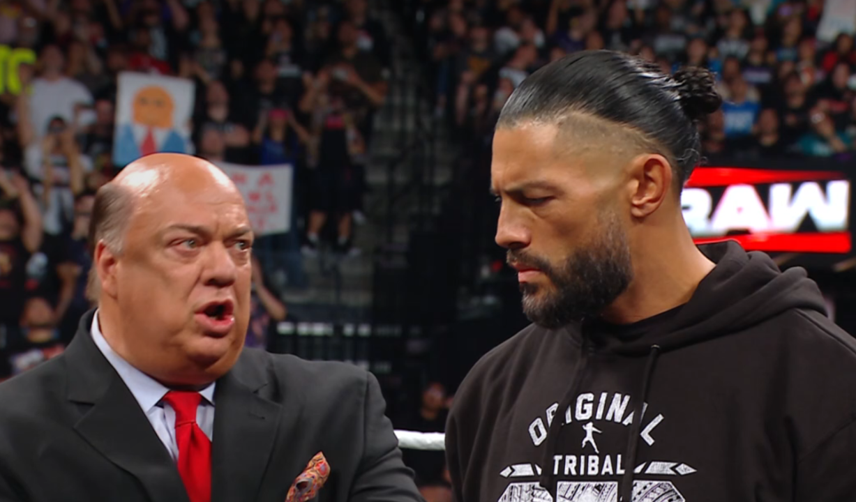 Roman Reigns Attacks Paul Heyman on WWE RAW
