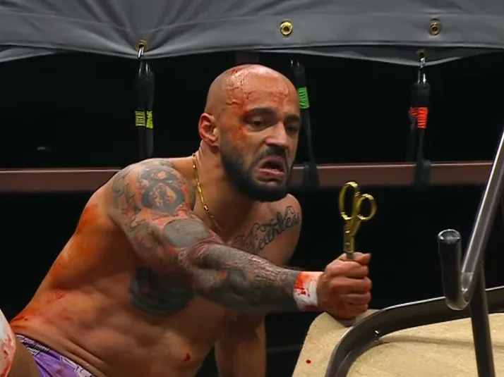 Ricochet Defeats Mark Briscoe in Bloody Bout at AEW Double or Nothing