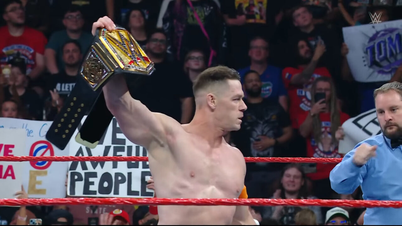 John Cena References Brock Lesnar at WWE Saturday Night’s Main Event