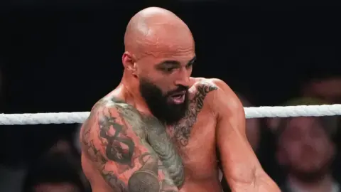 Ricochet Dons Itachi Akatsuki-Inspired Robe at AEW Double or Nothing