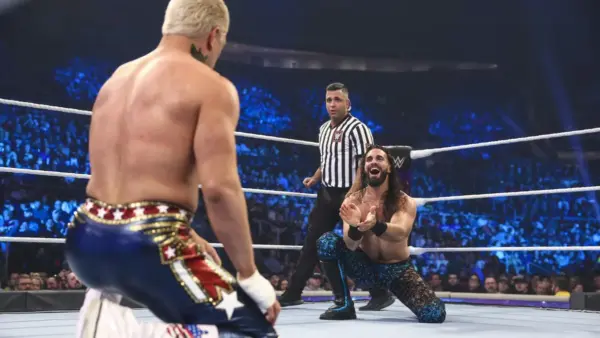 Seth Rollins Confronts Cody Rhodes on WWE SmackDown