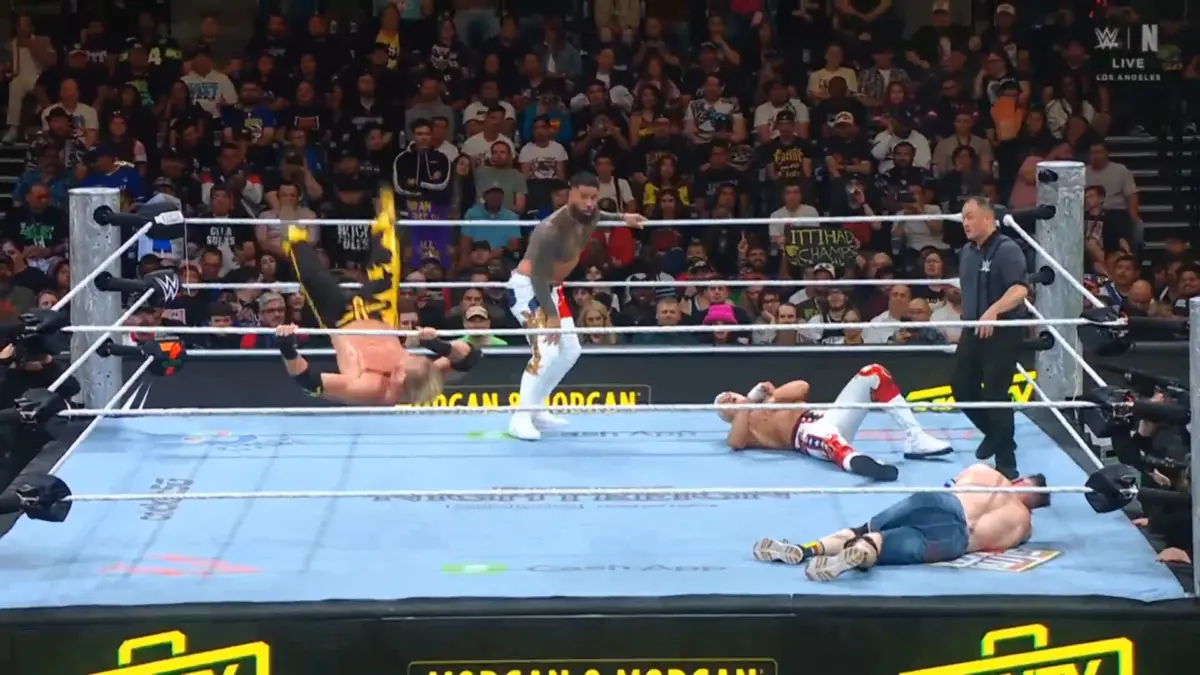Logan Paul Hilariously Botches AEW Star’s Signature Move at MITB