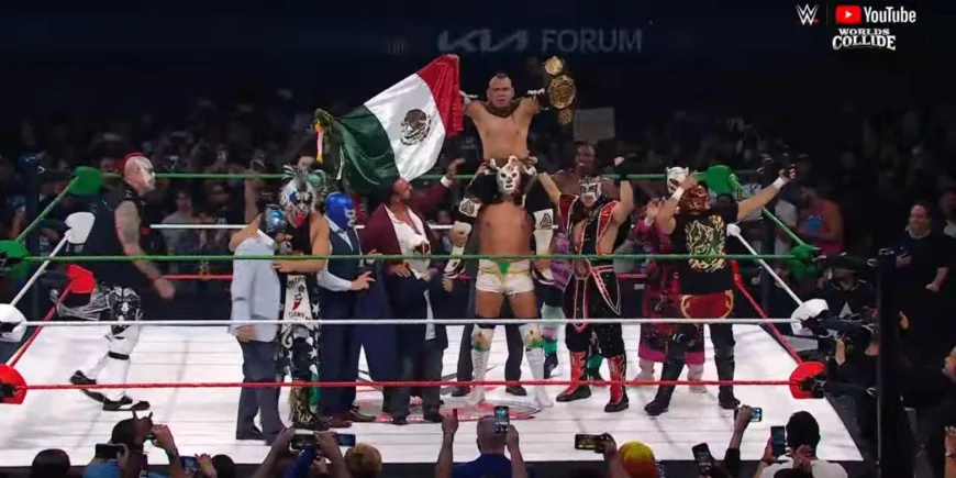 El Hijo Del Vikingo Retains AAA Mega Championship at Worlds Collide