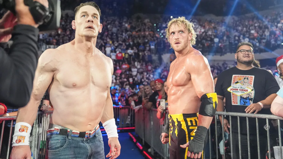 John Cena and Logan Paul Consider Team Names Ahead of WWE Money in the Bank
