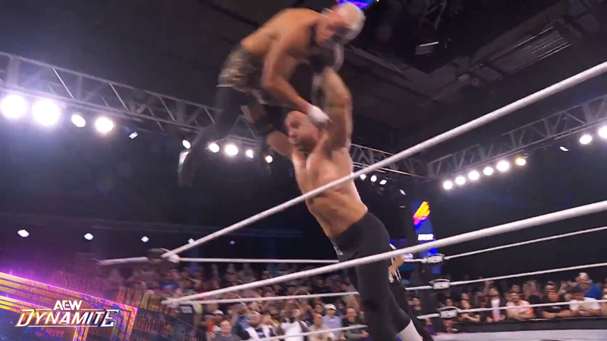 WATCH: Darby Allin Thrown Through the Announce Table In Brutal Spot On AEW Dynamite
