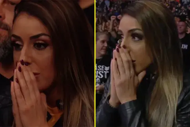 Britt Baker Reacts to Adam Cole’s Emotional Announcement at AEW All In