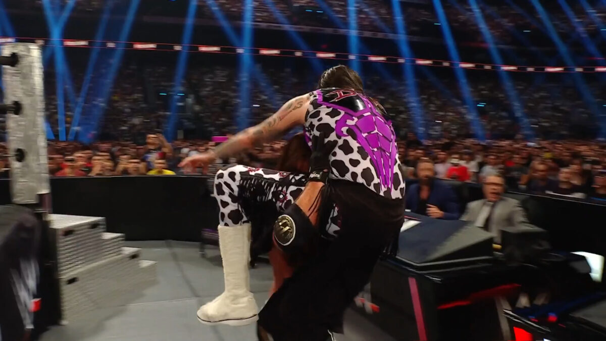 Masked WWE Star Costs AJ Styles Intercontinental Title On RAW