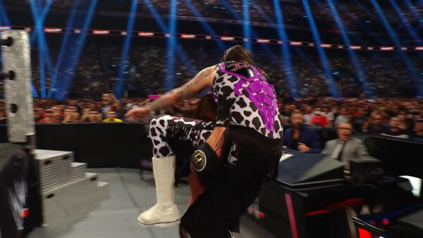 Masked WWE Star Costs AJ Styles Intercontinental Title On RAW