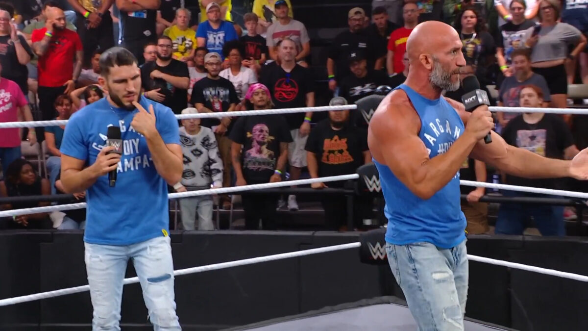 DIY Appears on WWE NXT to Confront Current World Champion