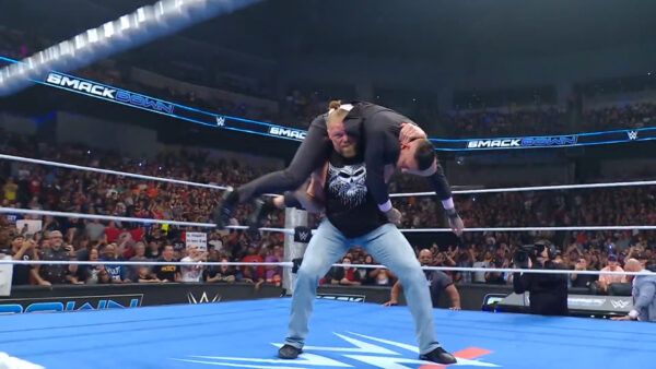 Brock Lesnar Destroys Corey Graves On WWE SmackDown