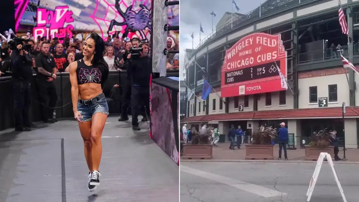 Wrigley Field Plays AJ Lee’s Theme During Chicago Cubs Game