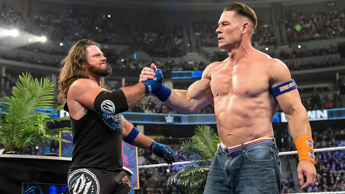 AJ Styles Responds After John Cena Challenges Him To One Last Match