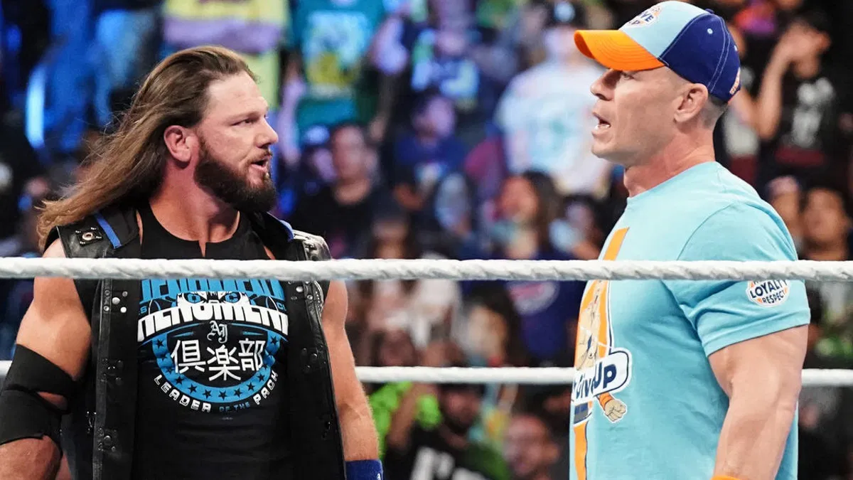 WWE Officially Announces John Cena vs AJ Styles For Major PLE