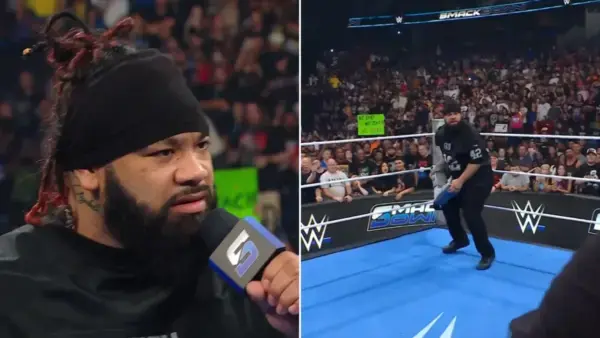 Jacob Fatu Returns to WWE SmackDown, Confronts Former World Champion