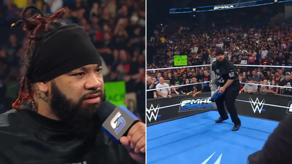 Jacob Fatu Returns to WWE SmackDown, Confronts Former World Champion