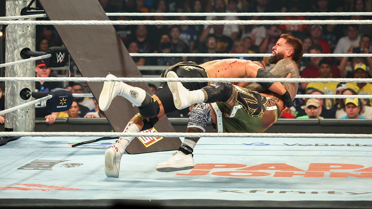 Major Update On Jey Uso After Being Busted Open At WWE Wrestlepalooza