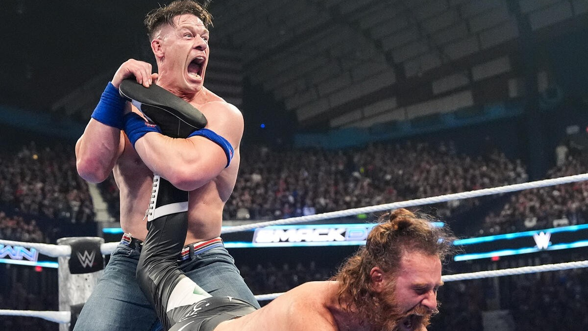 John Cena Honors Several Past Rivals During WWE SmackDown Match