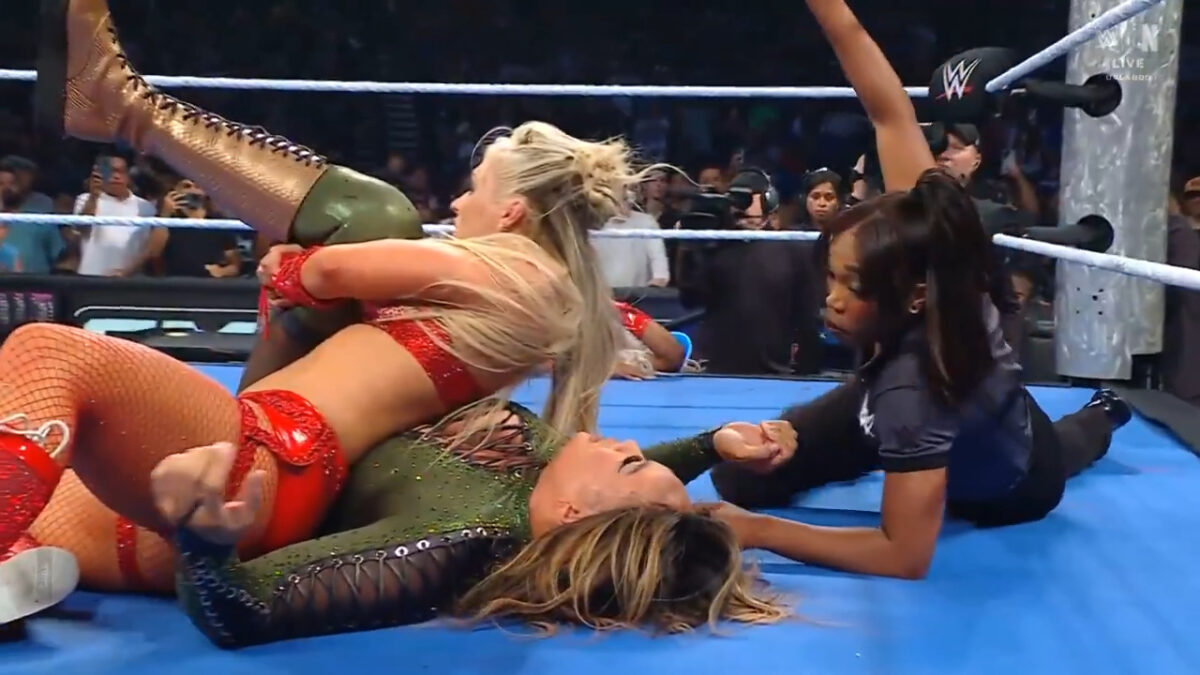Fans Blast WWE SmackDown Main Event After Nia Jax Fails To Kick Out