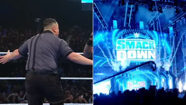 WWE Referee Unexpectedly Stops Banned Move on SmackDown