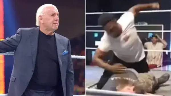 WWE Hall Of Famer Ric Flair Reacts To Raja Jackson’s Brutal Attack On Syko Stu