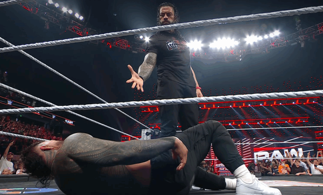 Roman Reigns Returns On WWE RAW To Save Jey Uso