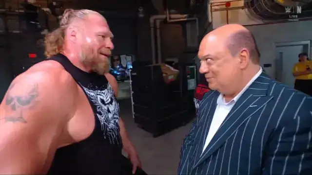 Brock Lesnar y Paul Heyman se enfrentan en WWE SmackDown