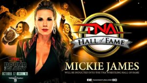 Mickie James anunciada para el Salón de la Fama de TNA